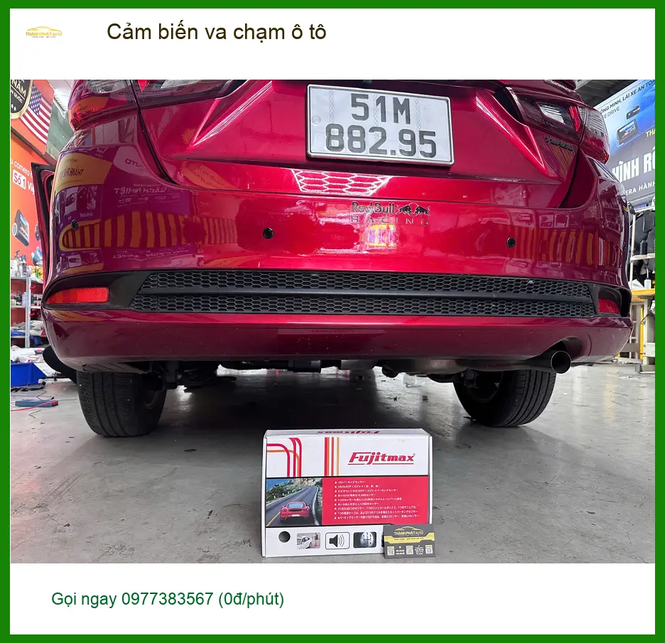 Anh Khải lắp cảm biến va chạm ô tô cho Hyundai Creta tại Quận 4, an tâm đỗ xe ảnh thực tế 2