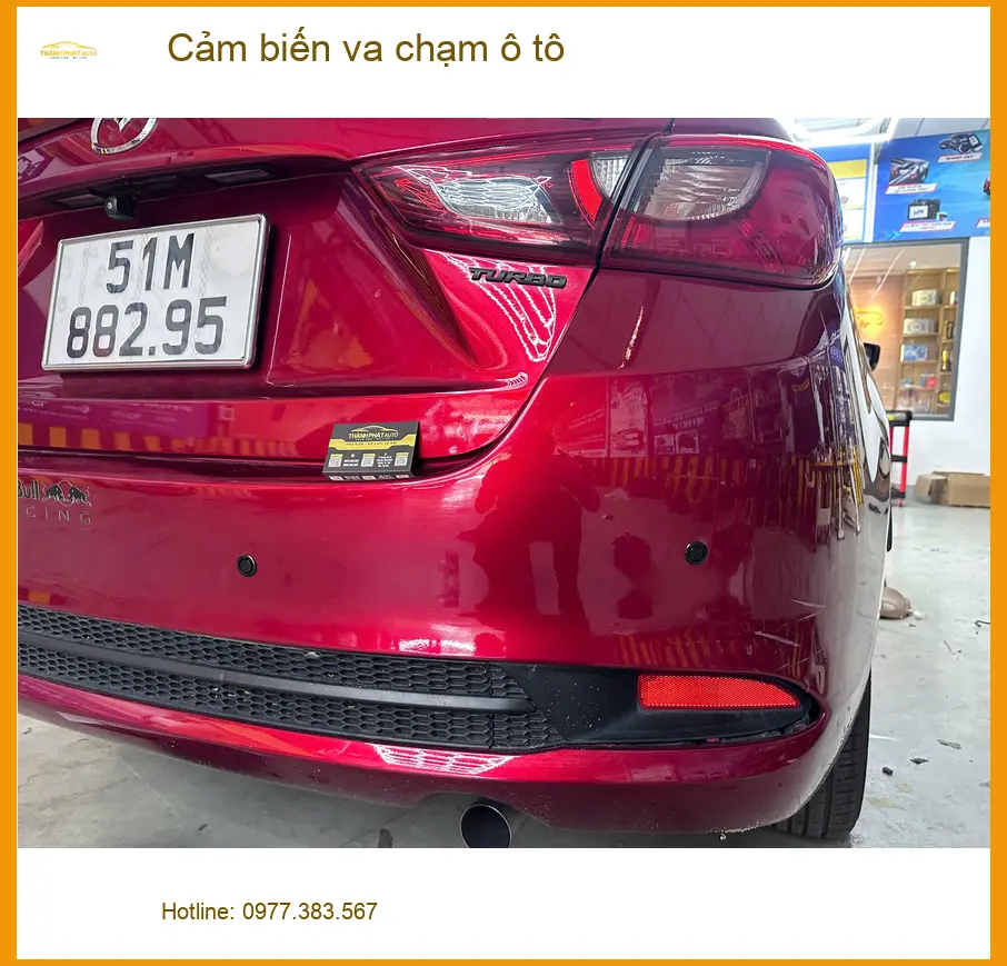 Anh Khải lắp cảm biến va chạm ô tô cho Hyundai Creta tại Quận 4, an tâm đỗ xe ảnh thực tế 4