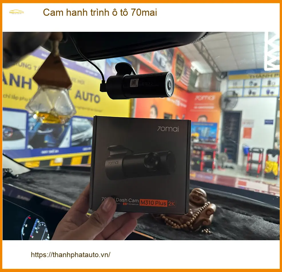 Anh Khải lắp cam hành trình 70mai cho Honda CR-V tại Quận 9