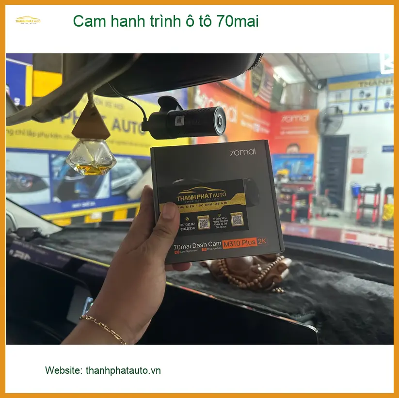 Anh Khải lắp cam hành trình 70mai cho Honda CR-V tại Quận 9 ảnh thực tế 2
