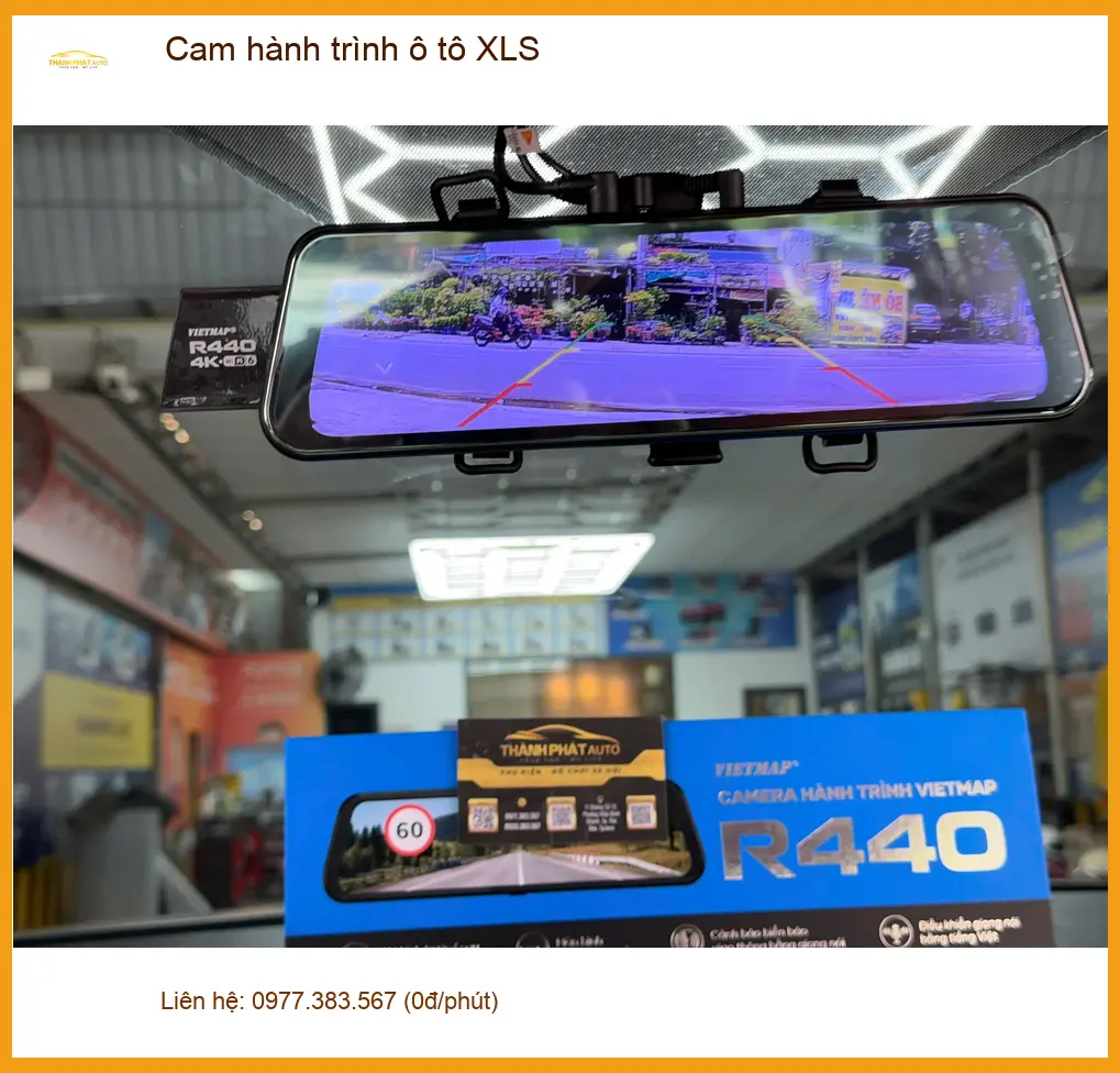 Anh Vĩnh lắp Cam hành trình ô tô XLS tại Hóc Môn cho Toyota Vios ảnh thực tế 2