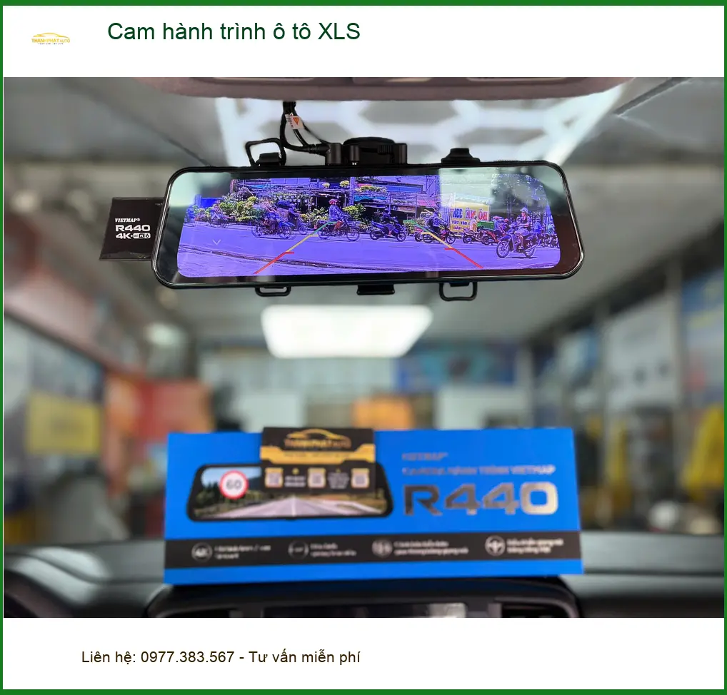 Anh Vĩnh lắp Cam hành trình ô tô XLS tại Hóc Môn cho Toyota Vios ảnh thực tế 3