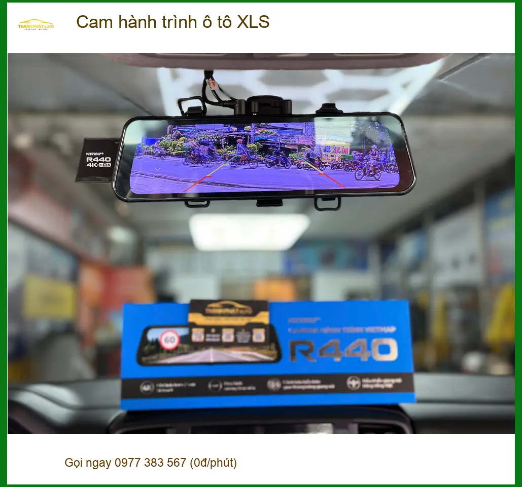 Anh Quang lắp cam hành trình ô tô XLS Toyota Cross tại Quận Thủ Đức ảnh thực tế 5