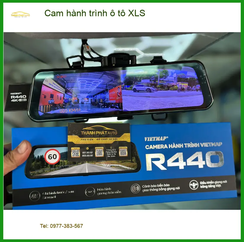 Lắp Cam hành trình ô tô XLS tại Quận 12 cho Chị Hà lái VinFast Lux SA