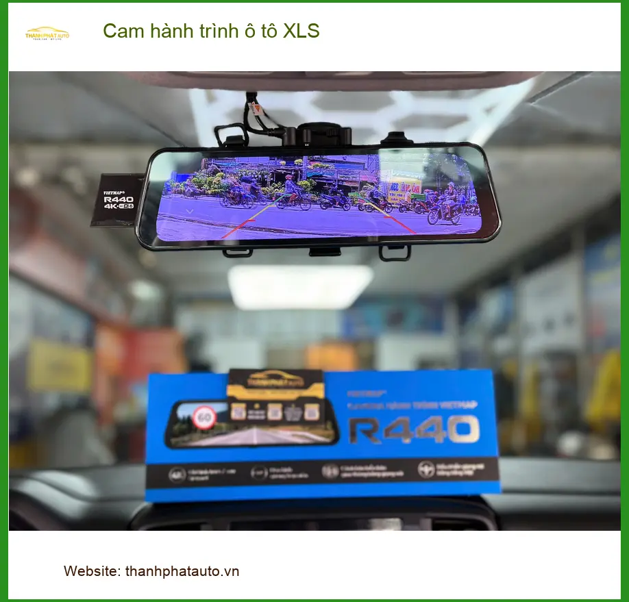 Lắp Cam hành trình ô tô XLS tại Quận 12 cho Chị Hà lái VinFast Lux SA ảnh thực tế 2