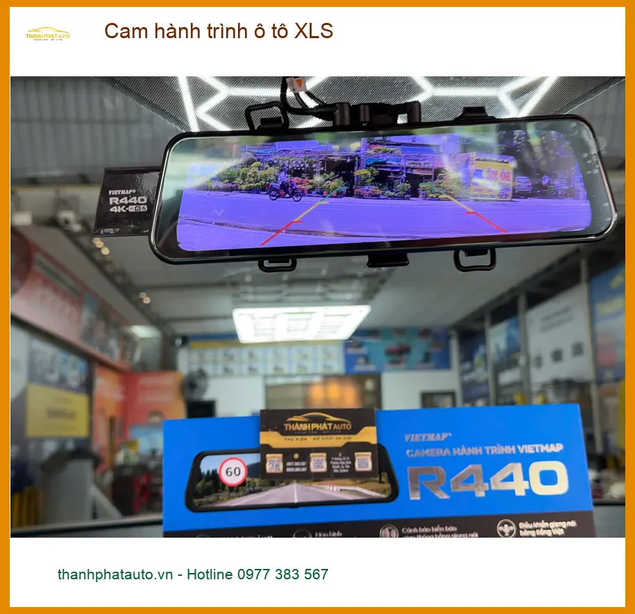 Lắp Cam hành trình ô tô XLS tại Quận 12 cho Chị Hà lái VinFast Lux SA ảnh thực tế 4