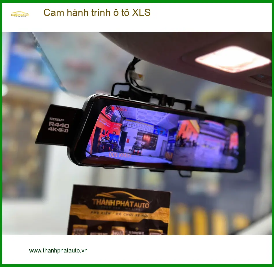 Lắp Cam hành trình ô tô XLS tại Quận 12 cho Chị Hà lái VinFast Lux SA ảnh thực tế 5