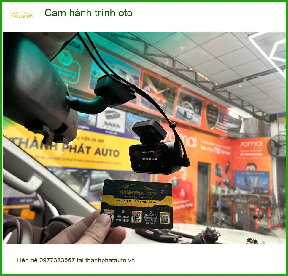Anh Quang lắp cam hành trình oto cho Honda CRV tại Quận Bình Tân để ghi lại lộ trình ảnh thực tế 4