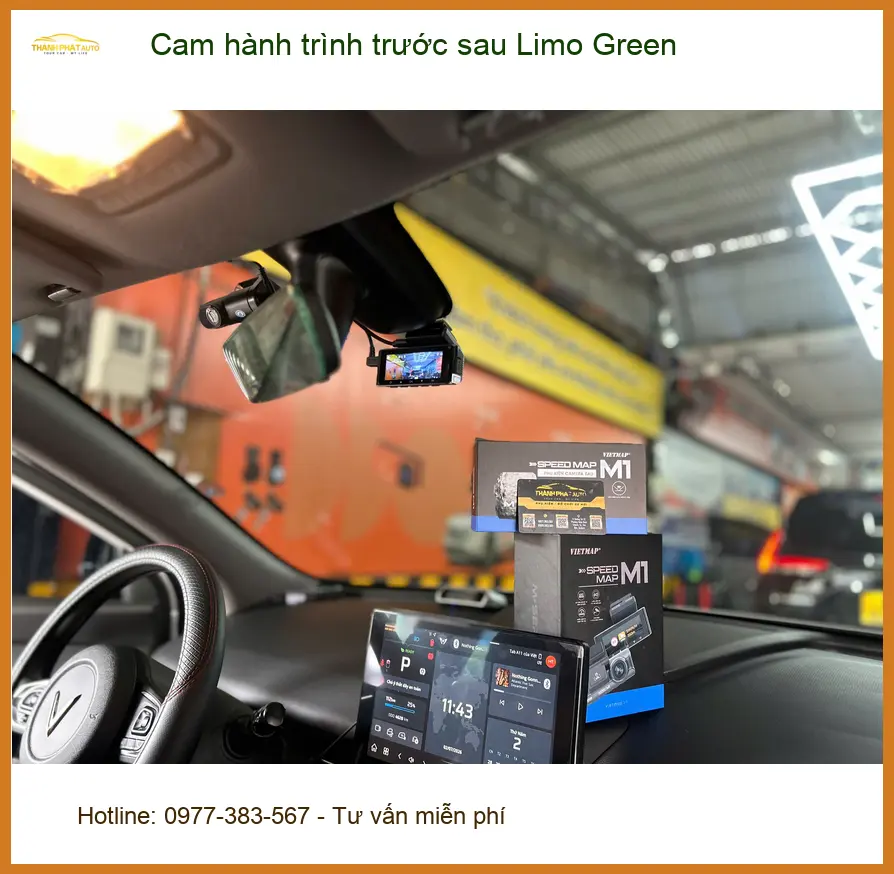 Anh Tấn lắp Cam hành trình trước sau Limo Green cho Elantra tại Quận 12 ảnh thực tế 2