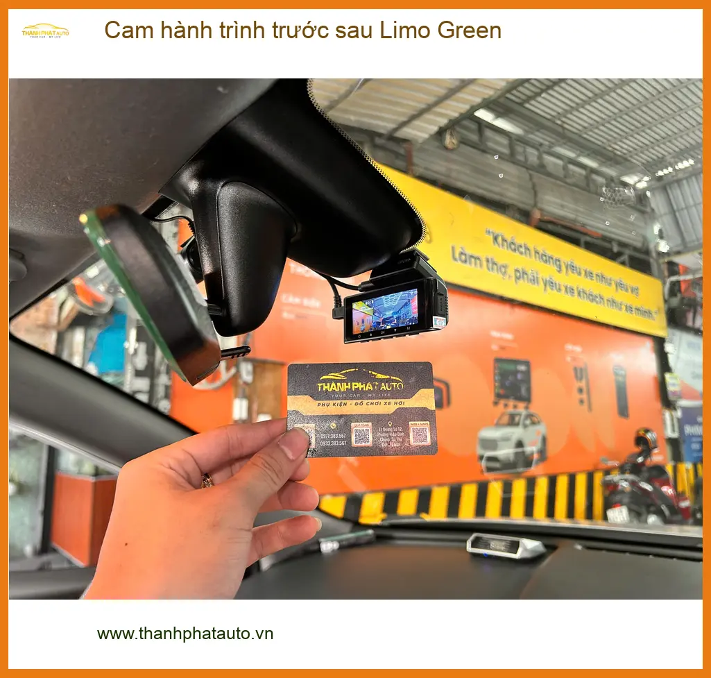 Anh Tấn lắp Cam hành trình trước sau Limo Green cho Elantra tại Quận 12 ảnh thực tế 3
