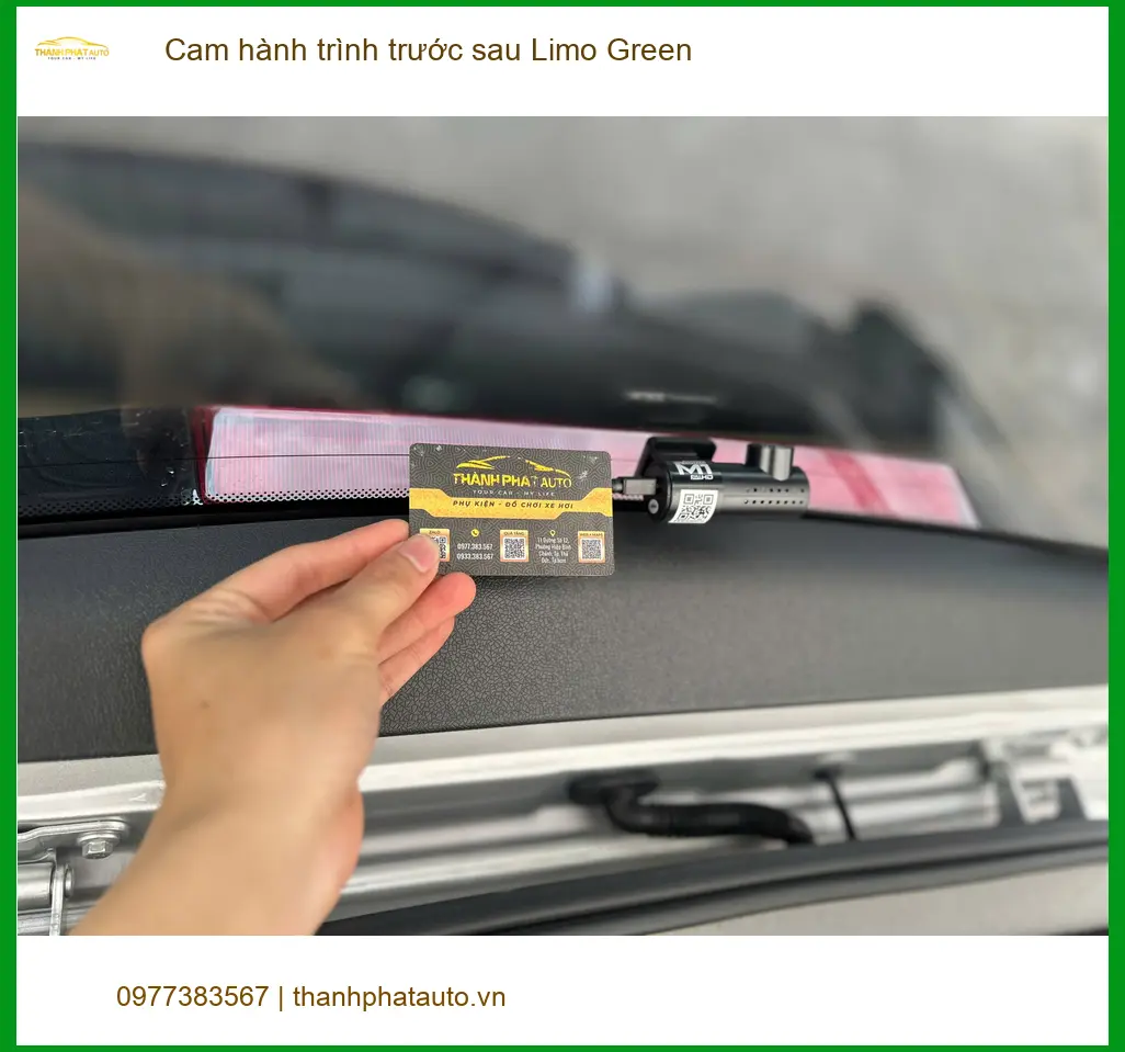 Anh Tấn lắp Cam hành trình trước sau Limo Green cho Elantra tại Quận 12 ảnh thực tế 4