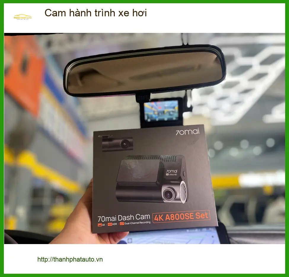 Anh Tấn lắp cam hành trình xe hơi Hyundai Kona tại Quận 7 uy tín, giá tốt ảnh thực tế 3
