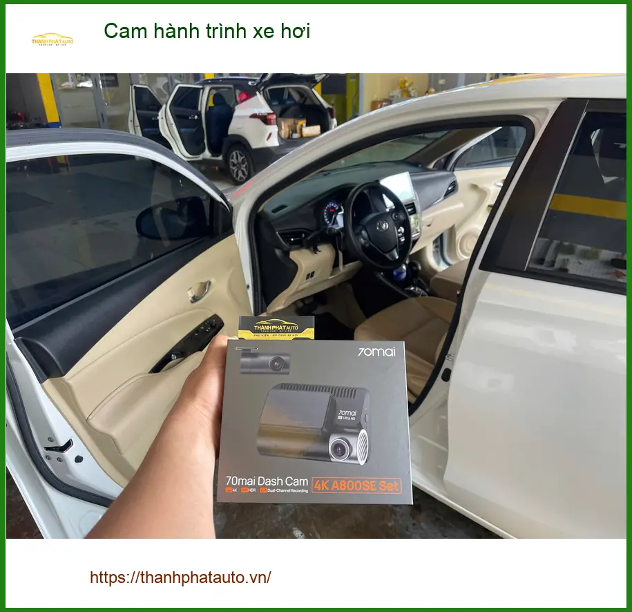 Anh Tấn lắp cam hành trình xe hơi Hyundai Kona tại Quận 7 uy tín, giá tốt ảnh thực tế 4