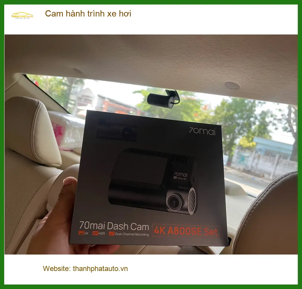 Anh Nam lắp Cam hành trình xe hơi Kia Carnival Quận Tân Phú để bảo vệ xe ảnh thực tế 2