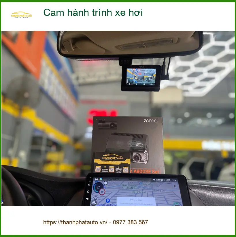 Anh Nam lắp Cam hành trình xe hơi Kia Carnival Quận Tân Phú để bảo vệ xe ảnh thực tế 4