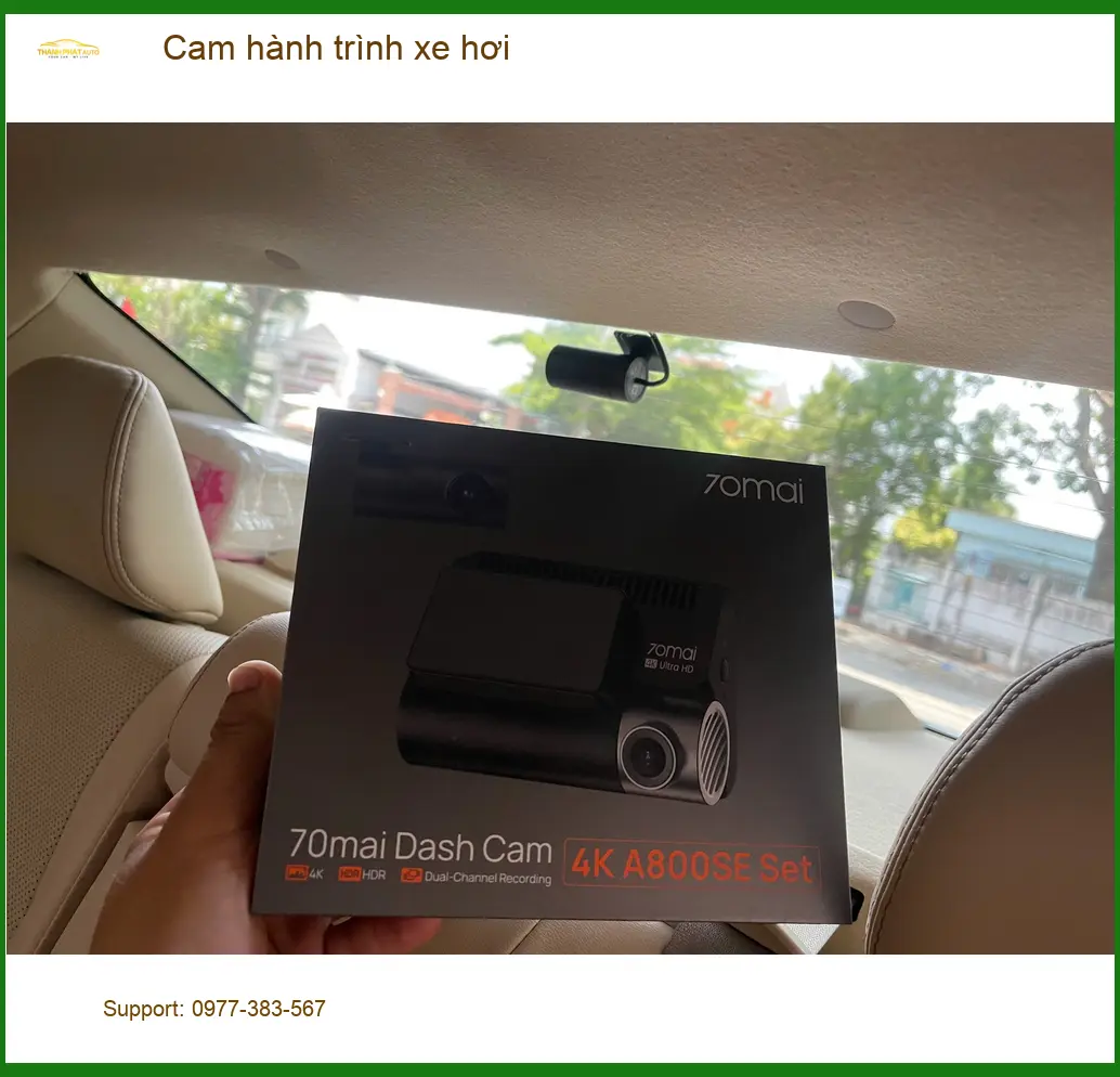 Anh Quốc An lắp cam hành trình Toyota Vios tại Hóc Môn để có bằng chứng. ảnh thực tế 3
