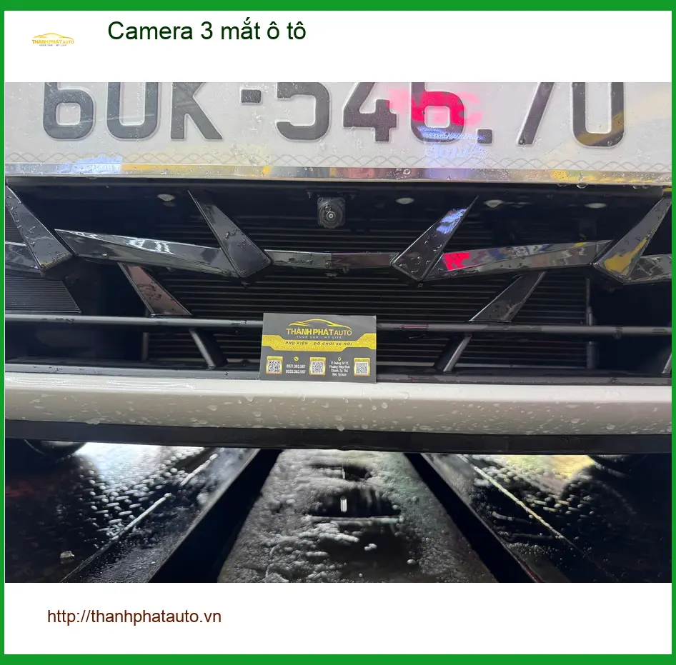 Anh Trường lắp Camera 3 mắt ô tô cho xe Hyundai Santa Fe ở Quận 2 ảnh thực tế 4