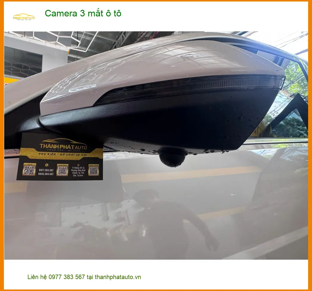 Anh Quang lắp Camera 3 mắt ô tô cho Hyundai Creta tại Quận Bình Thạnh