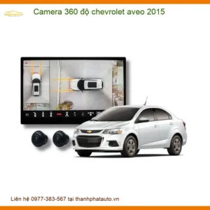 Camera 360 độ Chevrolet Aveo 2015 - Trung Tâm Lắp Đặt Chính Hãng Giá Tốt TPHCM