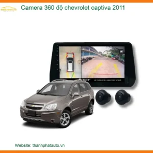 Camera 360 độ Chevrolet Captiva 2011 - Trung Tâm Gắn Chính Hãng TPHCM