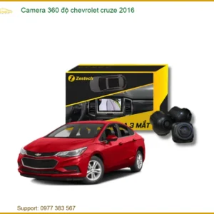 Camera 360 độ Chevrolet Cruze 2016 - Địa Chỉ Lắp Đặt Uy Tín TPHCM