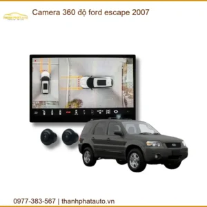 Camera 360 độ Ford Escape 2007 - Trung Tâm Lắp Đặt Uy Tín TPHCM