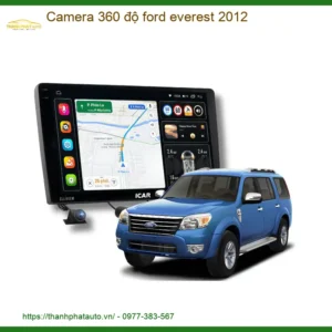 Camera 360 Độ Cho Ford Everest 2012 - Trung Tâm Gắn Uy Tín TPHCM