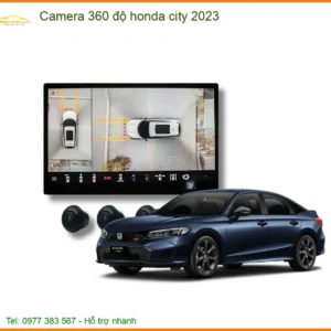 Camera 360 độ Honda City 2023 - Trung Tâm Lắp Đặt Uy Tín TPHCM