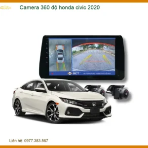 Camera 360 độ Honda Civic 2020 - Trung Tâm Lắp Đặt Uy Tín TPHCM