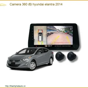 Camera 360 độ cho Hyundai Elantra 2014 - Trung Tâm Lắp Đặt Chính Hãng TPHCM