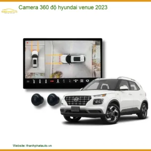 Camera 360 độ Hyundai Venue 2023 - Trung Tâm Lắp Đặt Uy Tín TPHCM