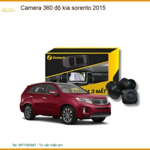 Camera 360 độ Kia Sorento 2015 - Địa Chỉ Lắp Đặt Uy Tín TPHCM