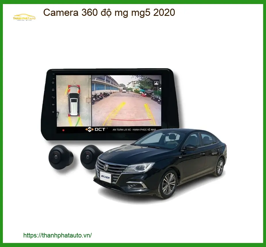 Camera 360 Độ Toàn Cảnh MG MG5 2020 - Địa Chỉ Lắp Đặt Uy Tín TPHCM