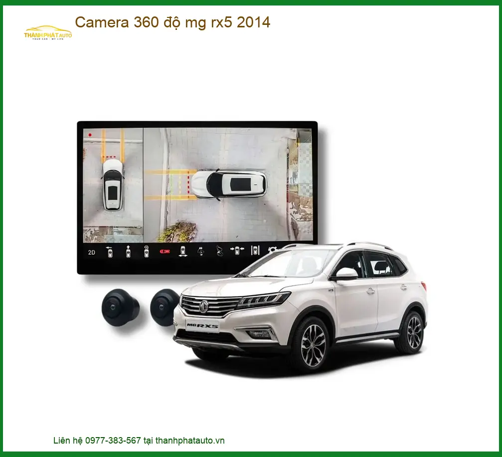 Camera 360 Độ Toàn Cảnh MG RX5 2014 - Địa Chỉ Lắp Đặt Camera Uy Tín TPHCM