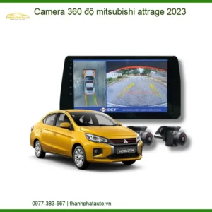 Camera 360 độ Mitsubishi Attrage 2023 - Trung Tâm Lắp Đặt Uy Tín TPHCM