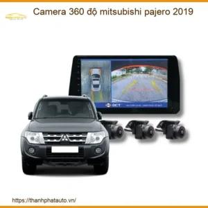 Camera 360 độ Mitsubishi Pajero 2019 - Địa Chỉ Lắp Đặt Uy Tín TPHCM