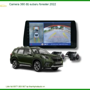 Camera 360 độ Subaru Forester 2022 - Địa Chỉ Lắp Đặt Uy Tín TPHCM