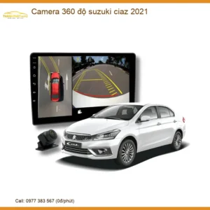 Camera 360 độ Suzuki Ciaz 2021 - Địa Chỉ Lắp Đặt Camera 360 Độ Uy Tín Tại TPHCM
