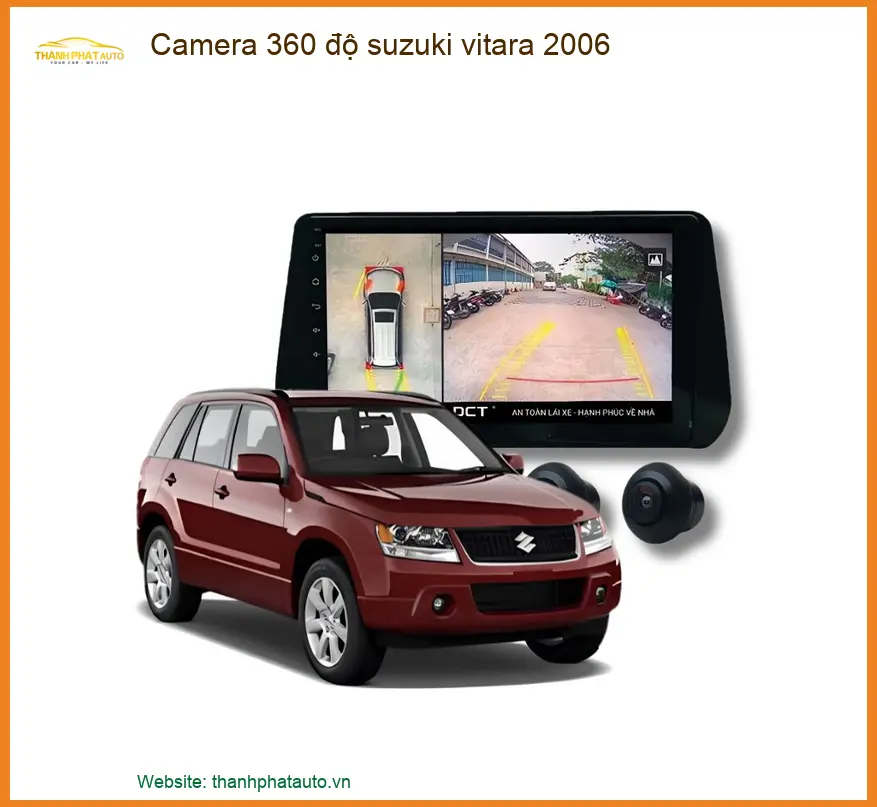 Camera 360 độ Suzuki Vitara 2006 - Địa Chỉ Lắp Đặt Uy Tín TPHCM