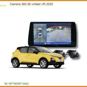 Camera 360 độ Vinfast VF5 2025 - Trung Tâm Lắp Đặt Uy Tín TPHCM