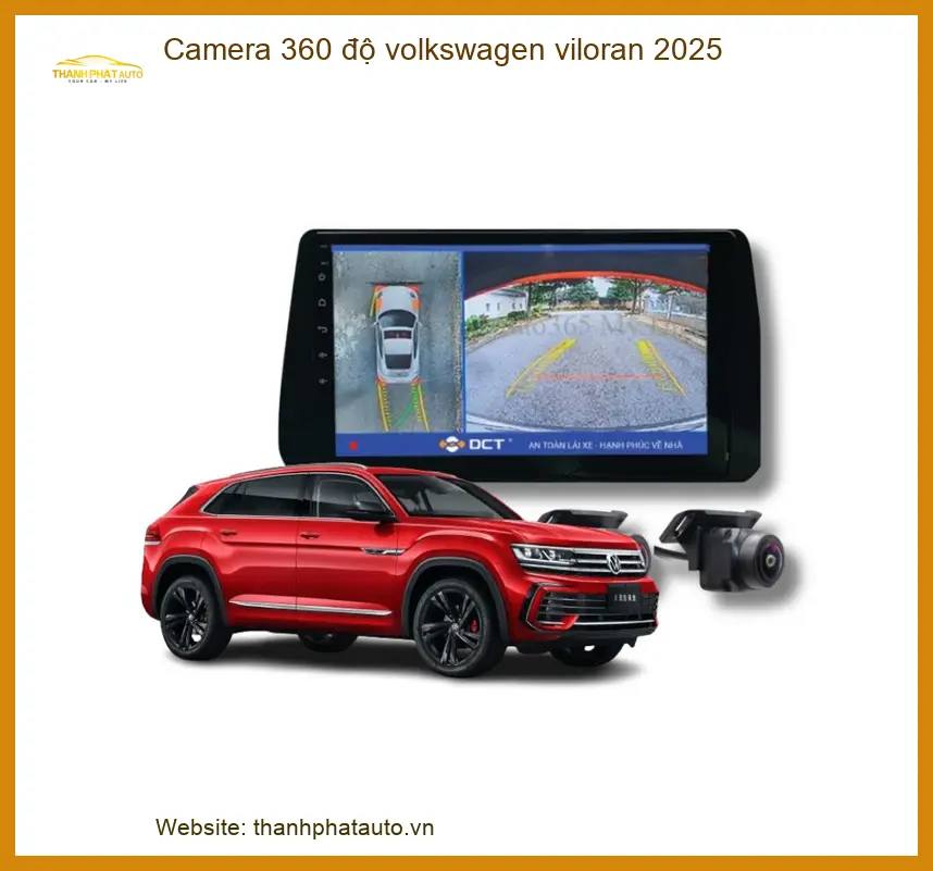 Camera 360 độ Volkswagen Viloran 2025 - Trung Tâm Lắp Đặt Chính Hãng TPHCM