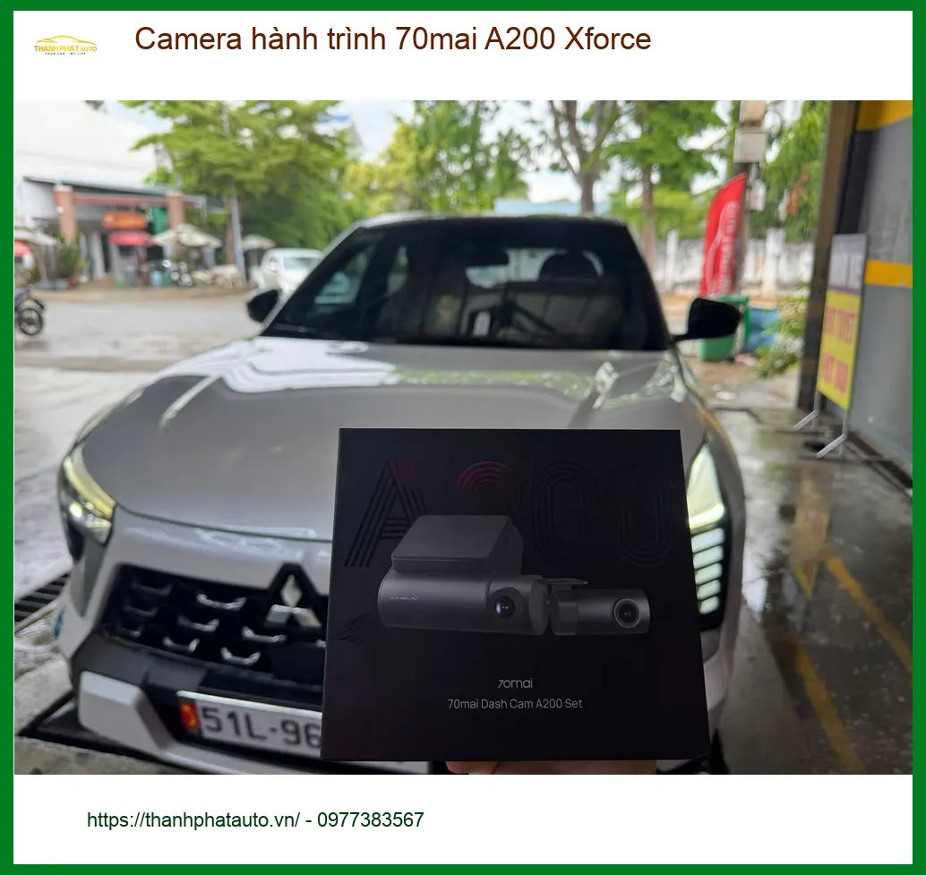 Anh Gia Hưng lắp Camera hành trình 70mai A200 Xforce tại Quận 3