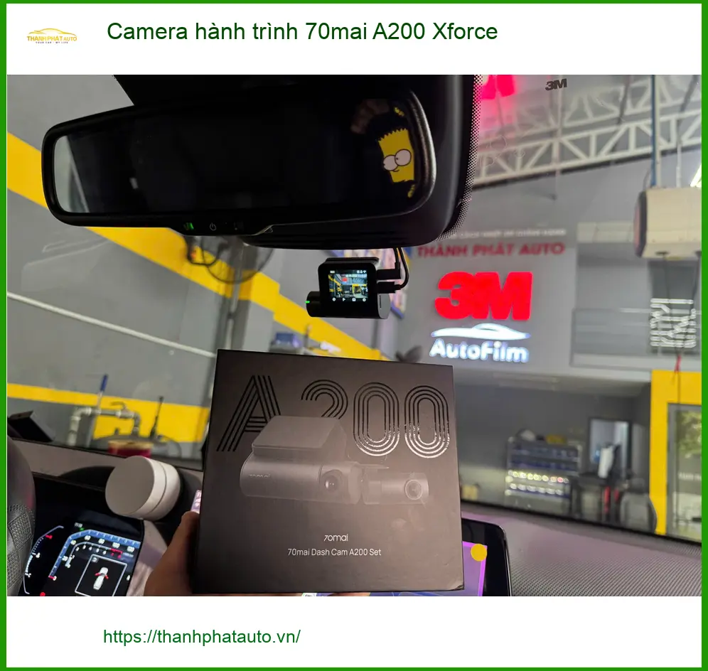 Anh Gia Hưng lắp Camera hành trình 70mai A200 Xforce tại Quận 3 ảnh thực tế 4