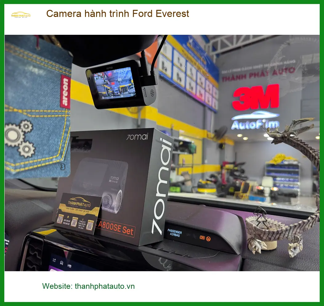 Anh Nam lắp Camera hành trình Ford Everest tại Quận 9 để ghi lại mọi khoảnh khắc trên đường ảnh thực tế 2