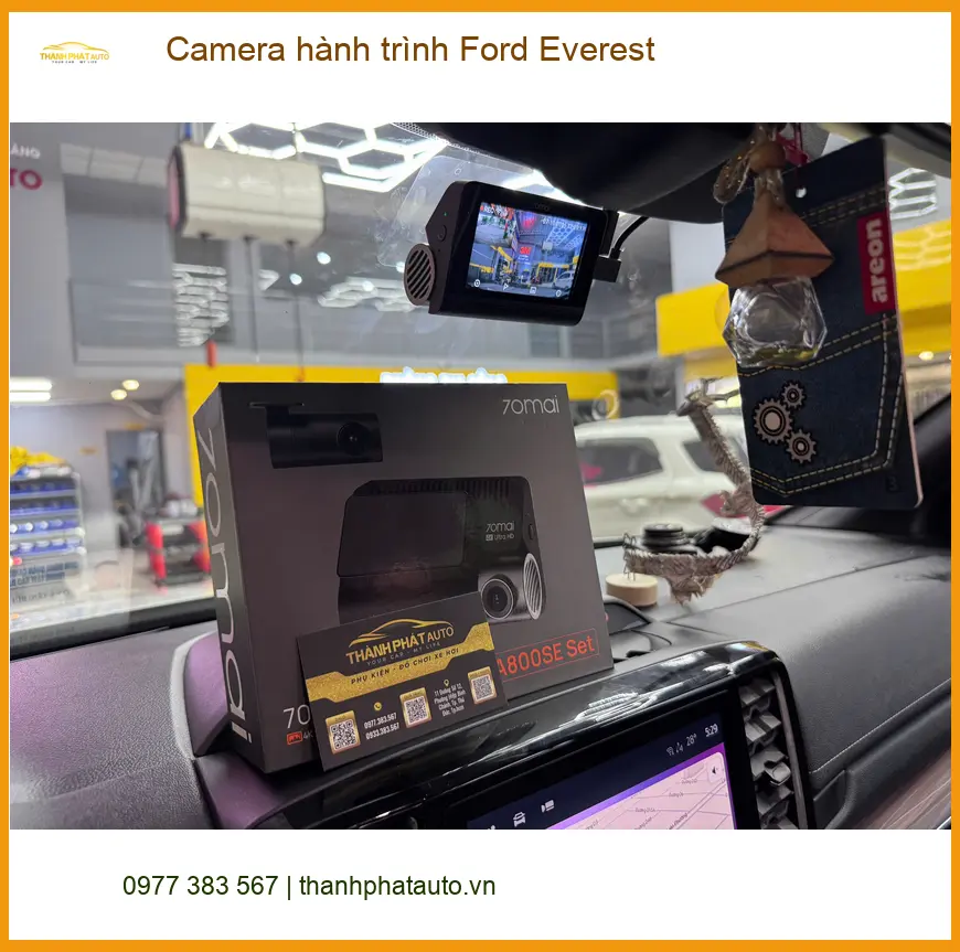 Anh Nam lắp Camera hành trình Ford Everest tại Quận 9 để ghi lại mọi khoảnh khắc trên đường ảnh thực tế 3