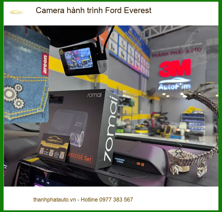 Anh Khang lắp camera hành trình Ford Everest tại Quận 12 đảm bảo an toàn ảnh thực tế 5