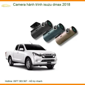 Camera Hành Trình Isuzu Dmax 2018 - Địa Chỉ Lắp Đặt Uy Tín TPHCM