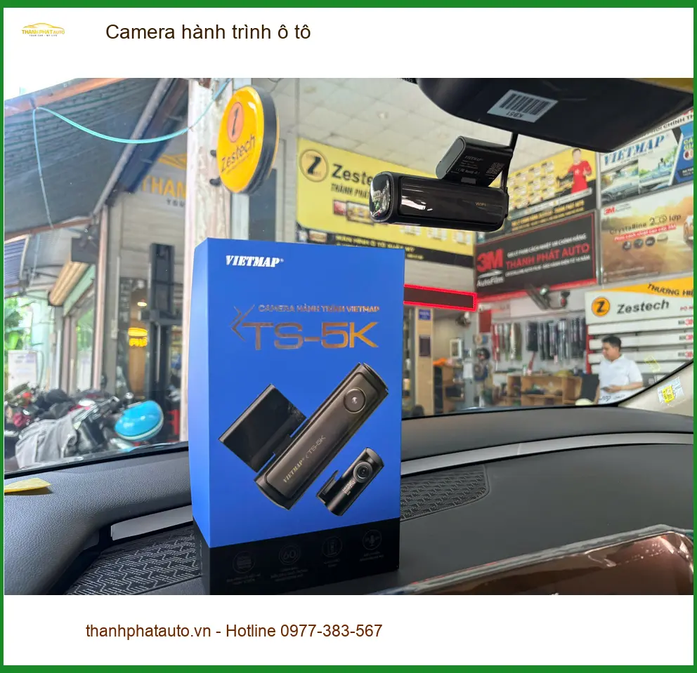 Anh Minh lắp Camera hành trình ô tô Kia K3 ở Quận 3 vì hay đi công tác xa ảnh thực tế 2
