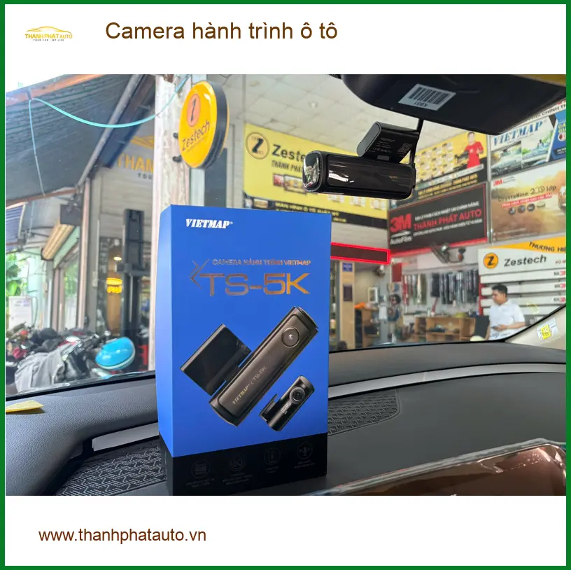 Anh Dũng lắp Camera hành trình ô tô cho Kia Seltos tại Cần Giờ an tâm lái ảnh thực tế 2