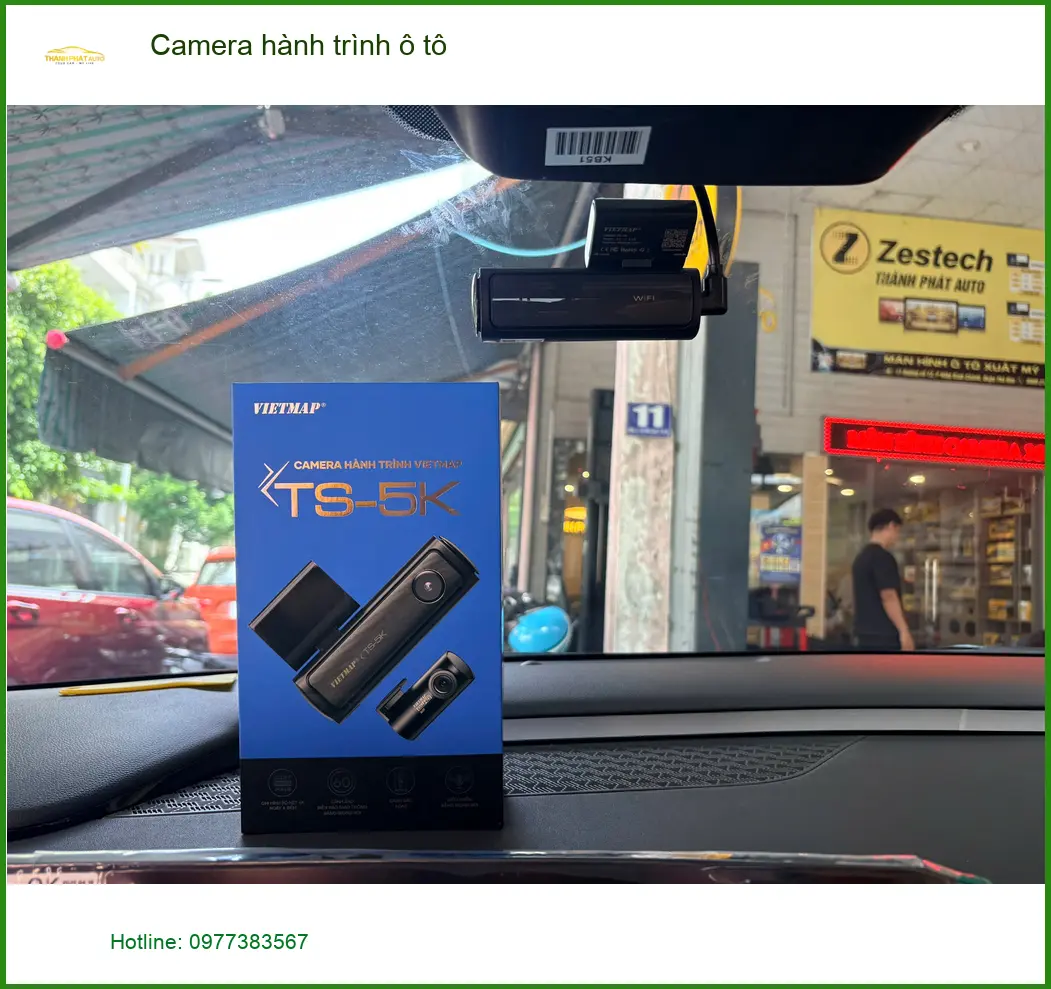 Anh Vĩnh lắp Camera hành trình ô tô cho xe tại Hóc Môn an toàn ảnh thực tế 4